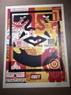 Shepard Fairey Obey Giant Icon Face Collage Art Print Poster 18 X 24 Signed