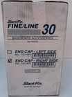 Fine line 30 3-3 4 In  Right-hand End Cap For Baseboard Heaters In Nu White