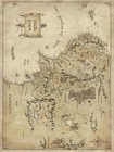 Middle Earth Map Lord Of The Rings Poster Wall Art Print Decor Vintage Fantasy