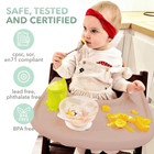 High Chair Tray Compatible With Stokke Trip Trap Chair Ergonomic Curved Design