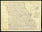 Map Of Missouri Railroad Map Electric Railway Interurban St Louis Rail Lines