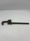 Vintage Heavy Duty Steel Offset Adjustable Pipe Wrench Monkey Plumber 16  - 19 