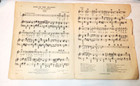 Vintage Sheet Music Song Of The Islands By Chas E King In Clear Cover 1917