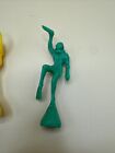 Lot Of 3 1950s Kellogg s Frogmen Divers Cereal Premium Green Red Yellow No Plugs