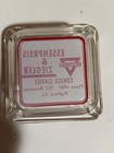 Marketing Glass Ashtray Essenpreis   Ziegler Conoco Service Oil Gas Highland Il