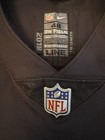 Game Worn Oakland Raiders Brandon Parker Jersey  75 Home Nike Jersey Size 48