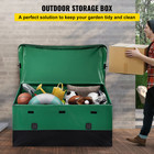 Outdoor Storage Box Patio Deck Box 230 Gallon Waterproof Pe Tarpaulin