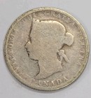 1880 H- Canada 25 Cent -  t171
