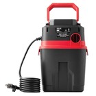 1 5 Gallon Portable Shop Vac  2 Peak Hp Poly Wet dry Vacuum  Vh105 3502  New