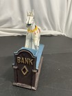 Cast Iron Mechanical Bank Trick Pony Coin Piggy Bank Working Horse 1990s