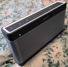 Bose Soundlink Iii Bluetooth Portable Speaker - Gray - New Charger   Case Tested