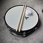 Black 14 X 5 5 Snare Drum  Poplar Shell For Drum Set  Marching Band With Sticks