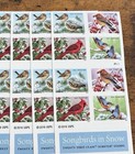Genuine Usps Forever Stamps     Songbirds     10 Sheets Of 20     200pcs Stamps