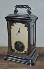 Rare Unusual Antique Early Yale Carriage Clock Visible Escapement Working 