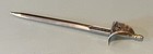Vintage Antique Toledo Spain Gold Silverenamel Rapier Dagger Knife Letter Opener