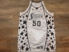 San Antonio Silver Stars 2008 Sandora Irvin Wnba Game Used Basketball Jersey 2x
