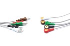 Spacelabs Ecg Ekg Cable 700-0007-08 Leadwires 5 Leads Snap - Same Day Shipping
