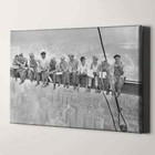 Lunch Atop A Skyscraper 1930s New York City Canvas Print Wall Art