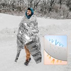 6pzs Manta Emergencia Mylar Termica Supervivencia Camping Senderismo Reflectante