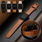 Genuine Leather Watch Band For Apple Iwatch Ultra ultra 2 Series 10 9 8 7 654321