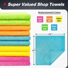 Microfiber Cleaning Cloth 100pack Shop Towels micro Fiber Cloth For Cleaning Car