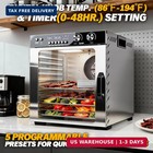 Commercial Large 12 Trays Food Dehydrator Machine  11 6ft   1100w