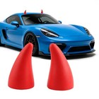 2pcs Halloween Car Devil Horns multipurpose 3d Devil Horns For Car Sticker