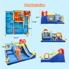 Inflatable Water Slide Bounce House Water Park Splash Pool Backyard Summer Fun