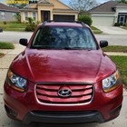 For Hyundai Santa Fe Cm 2006-2012 Flush Roof Racks Crossbars Silver Two Pcs