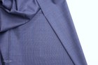 Lanificio Cerruti 130 s Blue Vintage Color Pattern Wool Suiting Fabric 4m