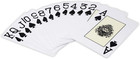 2 Decks Waterproof Plastic Playing Cards  Poker Size  Jumbo Index