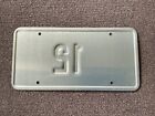 Very Rare 1989 National Governors Chicago Illinois License Plate  1 Of 100 Made