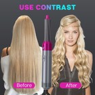 5 In 1 Hair Dryer Hot Air Brush Electric Professional Curling Iron Straightener
