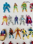 Lot Of 50 Vintage Metal Superheroes Die Cast Metal 2 5    Figures Toy Biz Marvel