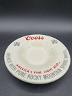Vintage Coors Ashtray 5 7 8    Ceramic 1960   s