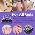 Professional Led Uv Nail Dryer Gel Polish Lamp Salon Manicure Sun Bq5t 120w
