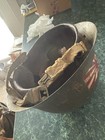 Wwii Japanese Original Steel Helmet W  Rising Sun Decal   Star  Liner Chinstrap