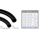 Black Pvc Vinyl Tubing 1  Id X 1-1 4  Od Water Fish Tank Aquarium Air Line Li   