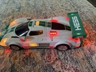 Hess 2009 Light-up Toy Race Car W  Flashers  White green Gas   Oil Theme