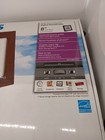 Digital Photo Frame 8  Philips Home Essentials W  Remote Brown Wood Led Panel