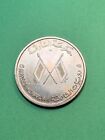 1964 Sharjah Silver 5 Rupees John F  Kennedy With Lustre Remaining  a2051 