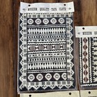 Vintage Handmade Tonga Bark Tapa Cloth Museum Quality Extra Fine Sealed Lot Of 4