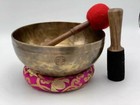 8 Inches Full Moon Singing Bowl Handmade In Nepal  Tibetan Bowl For Meditation