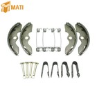 Front Brake Shoes Springs Pins Kits For Honda Recon 250 Trx250 Trx250te tm 97-19