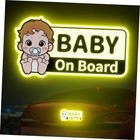 Reflective Sticker Signs For Car  Safety Signs Diamond Strength  Baby On Board