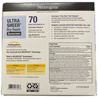 Neutrogena Ultra Sheer Dry-touch Sunscreen Lotion  Spf 70  3oz  3pk