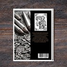 Elephants - Mandalas- Spiral Bound Adult Coloring Book - Thick Artist Paper