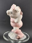Funny Pig Workout Figurine New Years Goal Kitsch White Elephant Gag Gift 2 5 