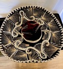 Vintage  Pigalle  Mexico  Mariachi Sombrero Burgundy Velvet Xxxxx Great Shape