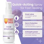 First Aid Antiseptic Spray     Wound Care Cleanser With Benzalkonium 6-count